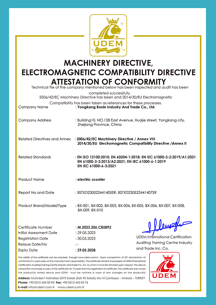 CE certification